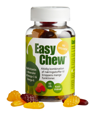 Easy Chew EasyChew Multivitamin + Mineral VEGAN 60 gummies