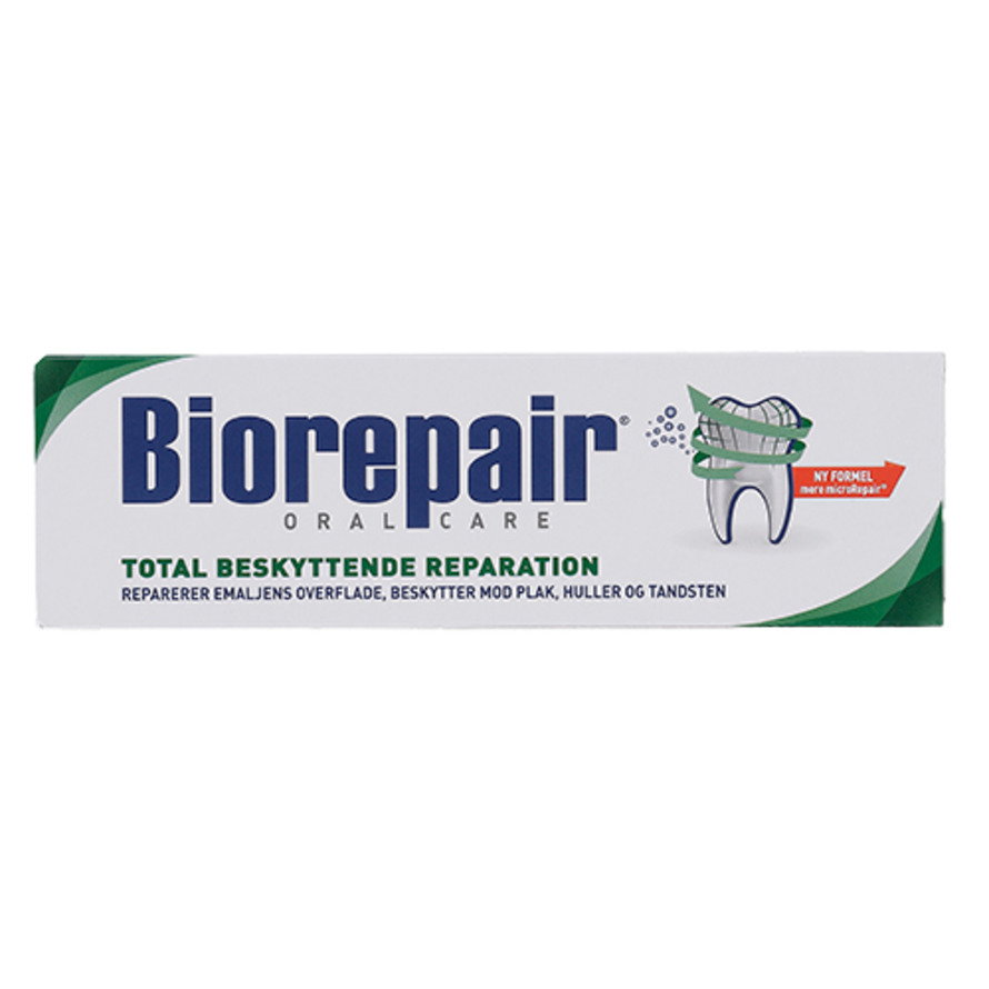 Køb BioRepair Total tandpasta grøn, 75 -