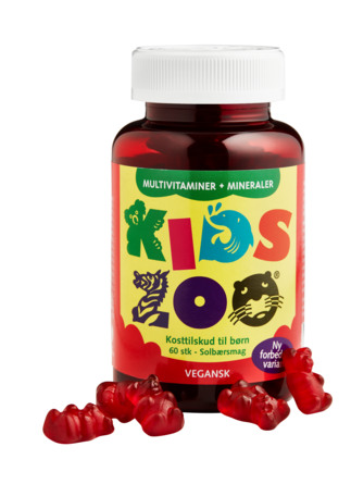 Kids Zoo Multivitamin+Mineraler 60 stk.