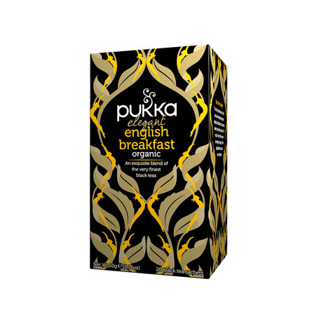 Pukka Elegant English Breakfast te - øko 20 breve