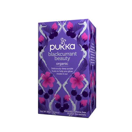 Pukka Blackcurrant Beauty te - øko & FairWild 20 b