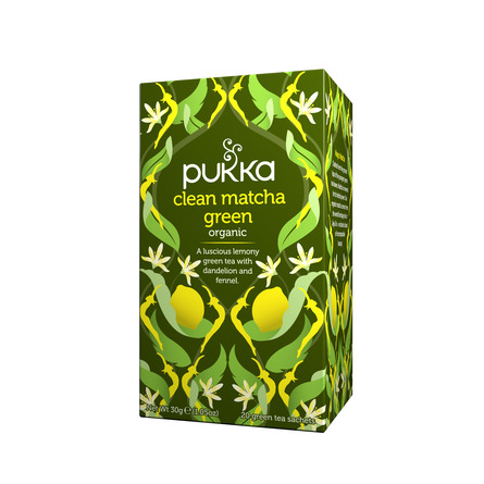 Pukka Clean Matcha Green te Øko 20 br.