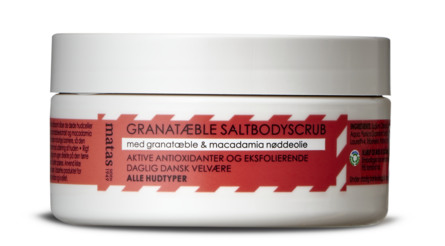 Matas Striber Granatæble Saltbodyscrub 100 g, rejsestørrelse