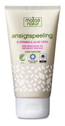 Matas Natur Aloe Vera & E-vitamin Ansigtspeeling 80 ml
