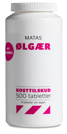 Matas Striber Ølgær 500 tabl.