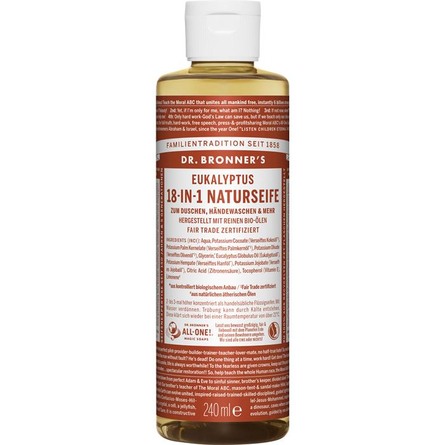 Dr. Bronner's Castile Soap Eucalyptus 240 ml