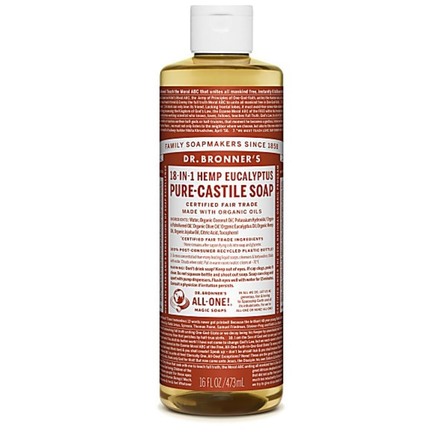 Dr. Bronner's Castile Soap Eucalyptus 475 ml