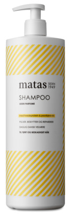 Matas Striber Shampoo Til Tørt og Beskadiget Hår 1000 ml