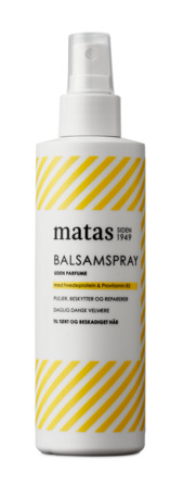 Matas Striber Balsamspray til Tørt og Beskadiget Hår Uden Parfume 200 ml