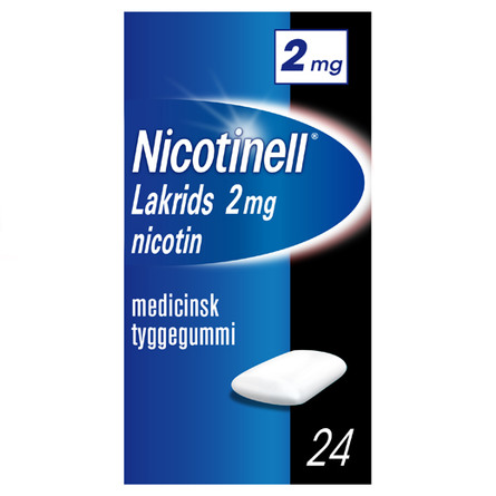 Nicotinell Lakrids 2 mg 24 stk