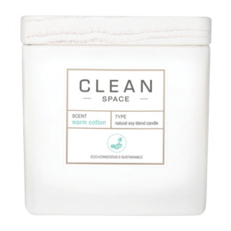 Clean Space Candle Warm Cotton