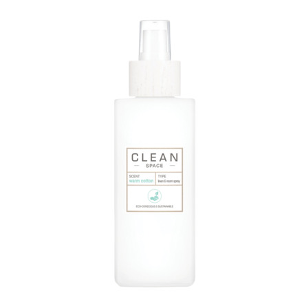 Clean Space Warm Cotton Linen & Room Spray 148 ml