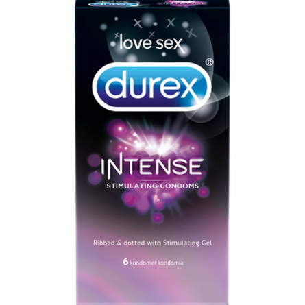 Durex Intense kondom 6 stk