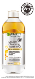 Garnier Skin Active Micellar Cleansing Water in Oil, Dry & Very Dry Skin 400 ml