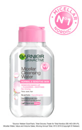 Garnier Skin Active Micealler Water Rensevand Rejsestørrelse