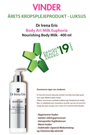 Dr. Irena Eris Body Art Milk EuphoriaLight Moisturising and Nourishing Body Milk 400 ml