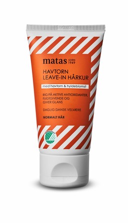 Matas Striber Havtorn Leave-in Hårkur til Normalt Hår 50 ml, rejsestørrelse
