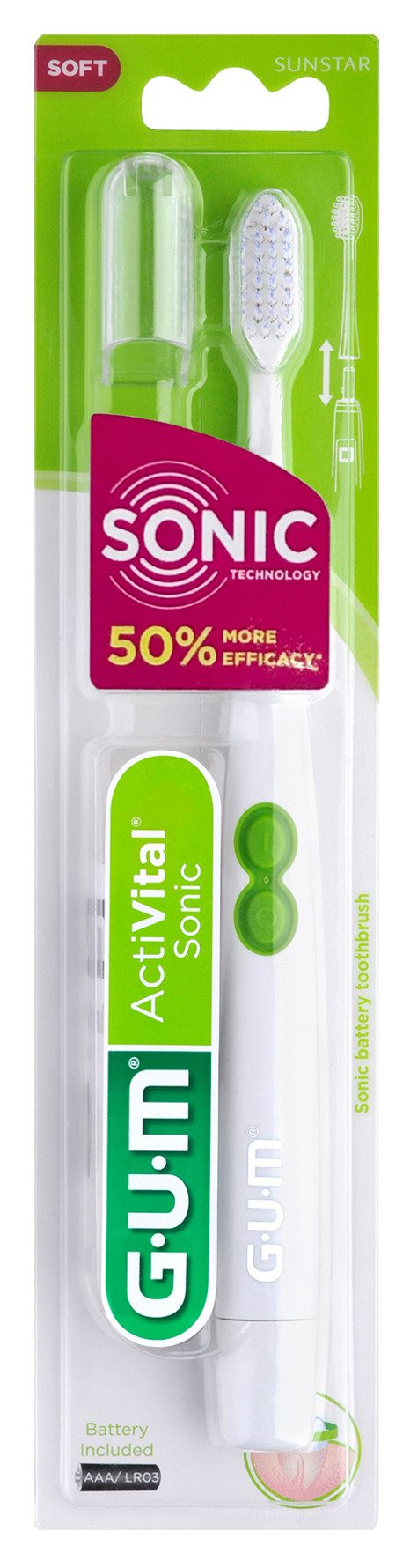 K b GUM ActiVital Sonic Batteritandb rste Matas