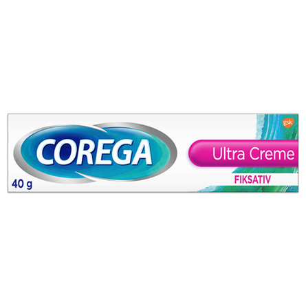 Corega Ultra Creme med mint smag 40 g