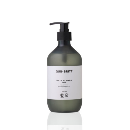 Gun-Britt Fugtgivende Hair & Body Oil 500 ml.