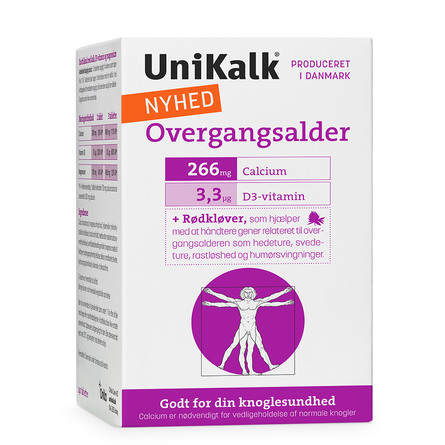 Unikalk Overgangsalder 90 tabl.