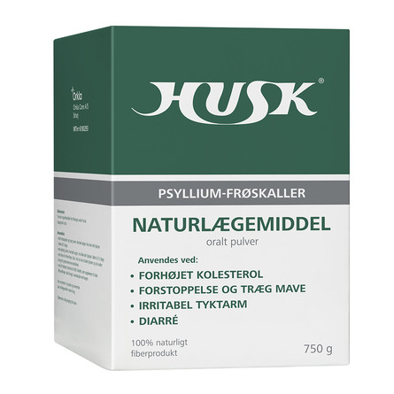 HUSK Psyllium frøskaller 750 g