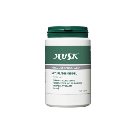 HUSK Psyllium frøskaller 175 kaps.