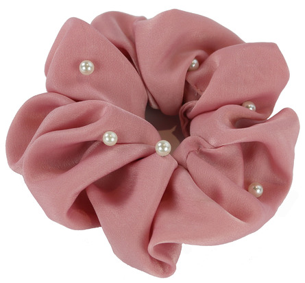 SZN Scrunchie hårelastik Nude