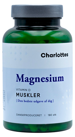 Charlottes Magnesium 180 kaps