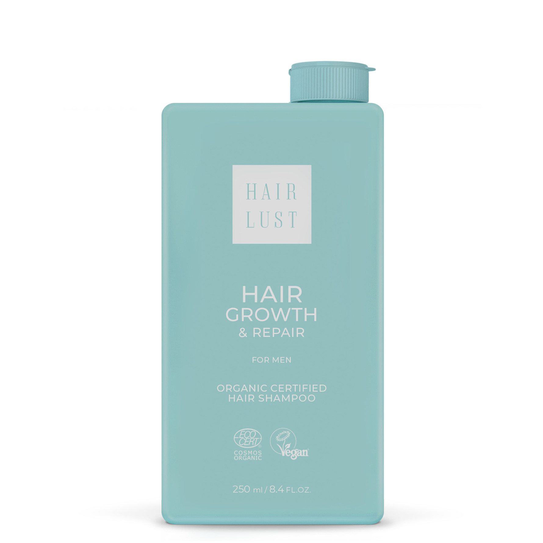 Køb HairLust Hair Growth & Repair Shampoo Men 250 ml Matas
