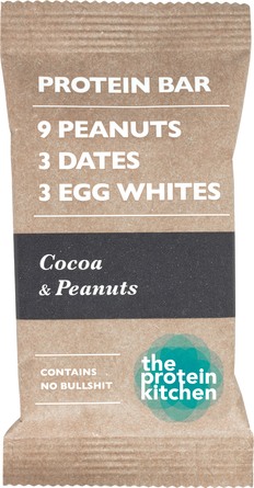 The Protein Kitchen Protein Bar Chocolate & Peanut 55 gr.