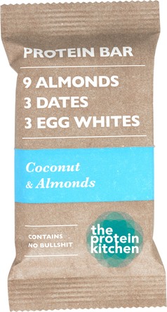 The Protein Kitchen Protein Bar Coconut & Almonds, 55 gr.