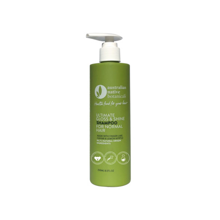 Australian Native Botanicals Ultimate Gloss & Shine Shampoo - Normalt Hår 250 ml