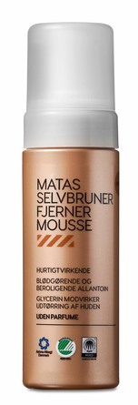 Matas Striber Selvbrunerfjernermousse Uden Parfume 150 ml