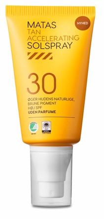 Matas Striber Tan Accelerating Solspray SPF 30 Uden Parfume 150 ml