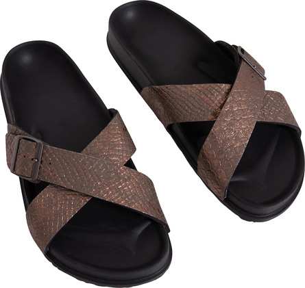 Laze Dame Sandal med Kobber Str. 38/39