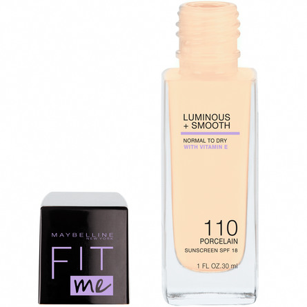 Maybelline Fit Me Luminous & Smooth Foundation 110 Porcelain