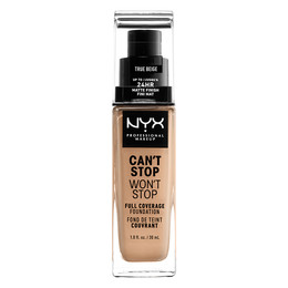 NYX PROFESSIONAL MAKEUP Can't Stop Won't Stop 24-Hours Foundation True Beige