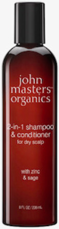 John Masters Organics Zinc & Sage 2-i-1 shampoo & balsam 236 ml 236 ml