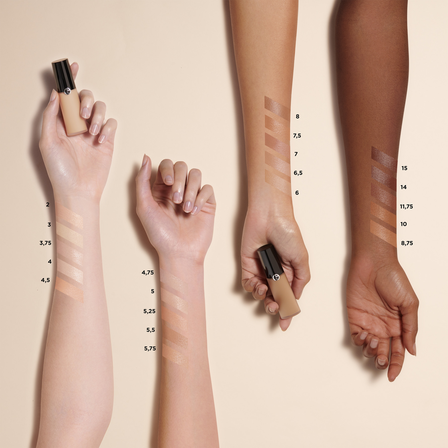 Køb Giorgio Armani Luminous Silk Concealer 4 - Matas