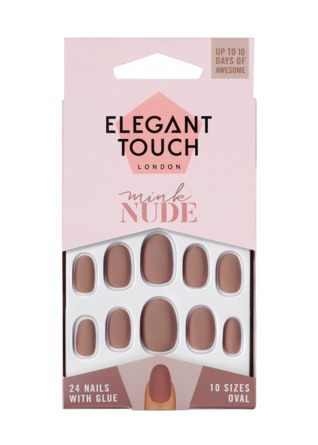 Elegant Touch Kunstige Negle Mink Nude