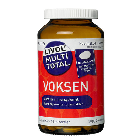 Livol Multi Total Voksen 150 stk.