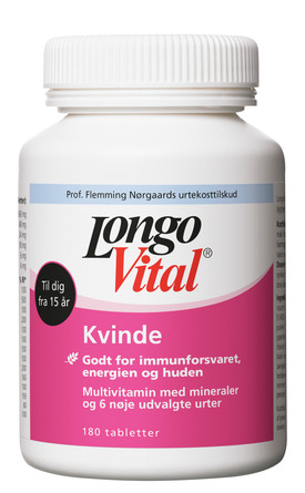 Longo Vital Kvinde 180 stk.