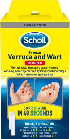 Scholl Freeze Vortefjerner 80 ml