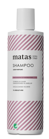 Matas Striber Shampoo til Krøllet Hår Uden Parfume 1000 ml