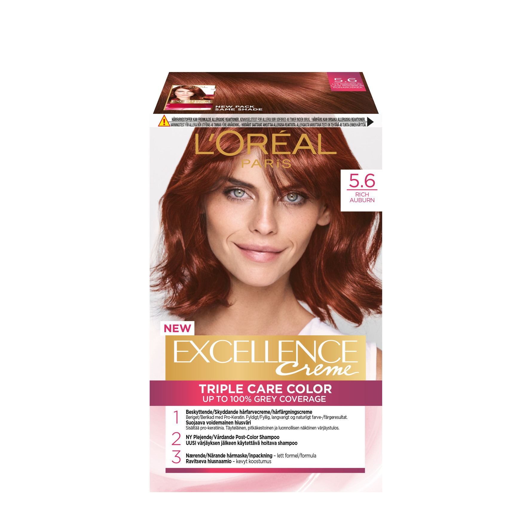 Garanti Observation opbevaring Køb L'Oréal Paris Excellence 5.6 Auburn - Matas