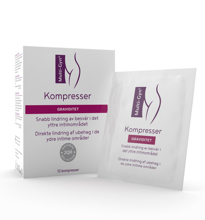 Multi-Gyn Kompresser 12 stk.
