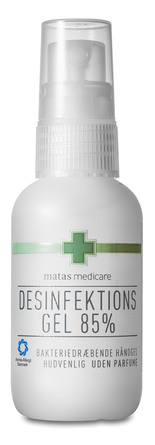 Matas Medicare Desinfektionsgel 85% 50 ml