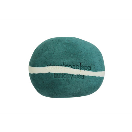 Stone Soap Spa Natursæbe Butterfly Pea Strib- Duft af Rosmarin
