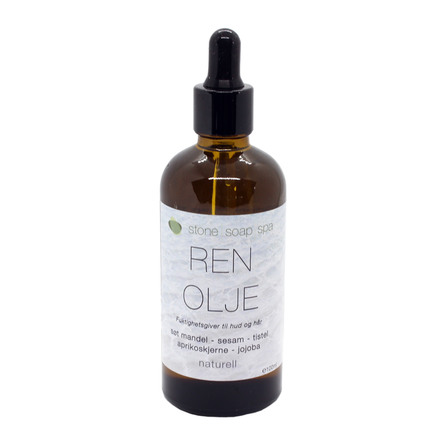 Stone Soap Spa Ren Olie Natural 100 ml
